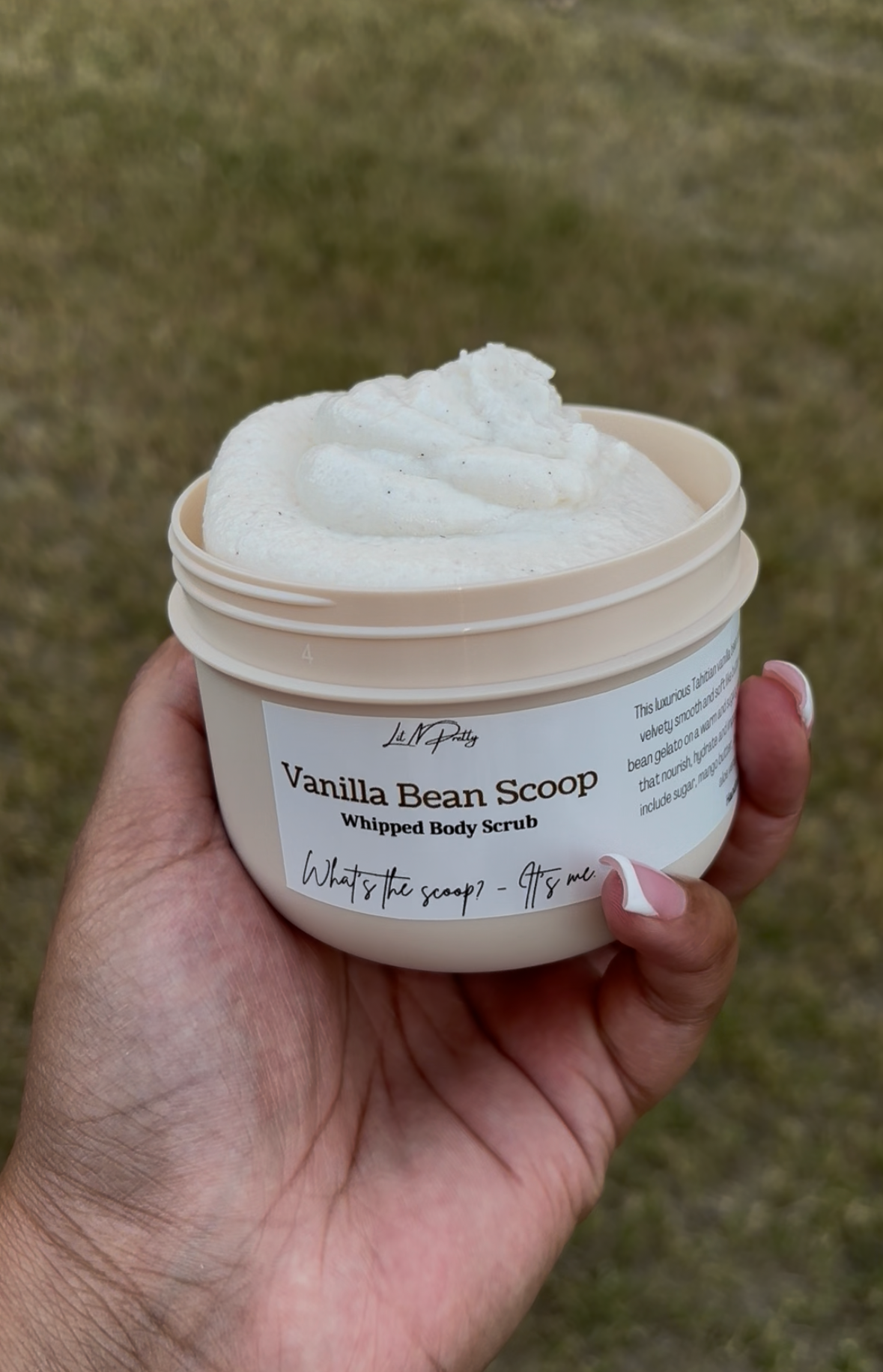 Vanilla Bean Scoop Whipped Body Scrub