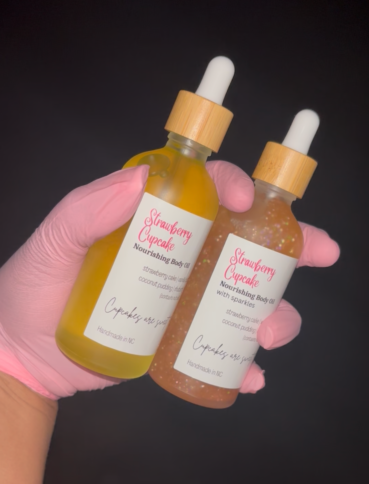 Strawberry Cupcake Nourishing Body Oil