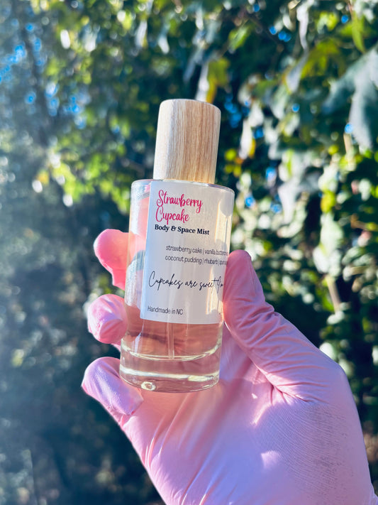 Strawberry Cupcake Body & Space Mist